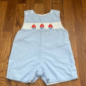 Edgehill Collection Sailboat Romper